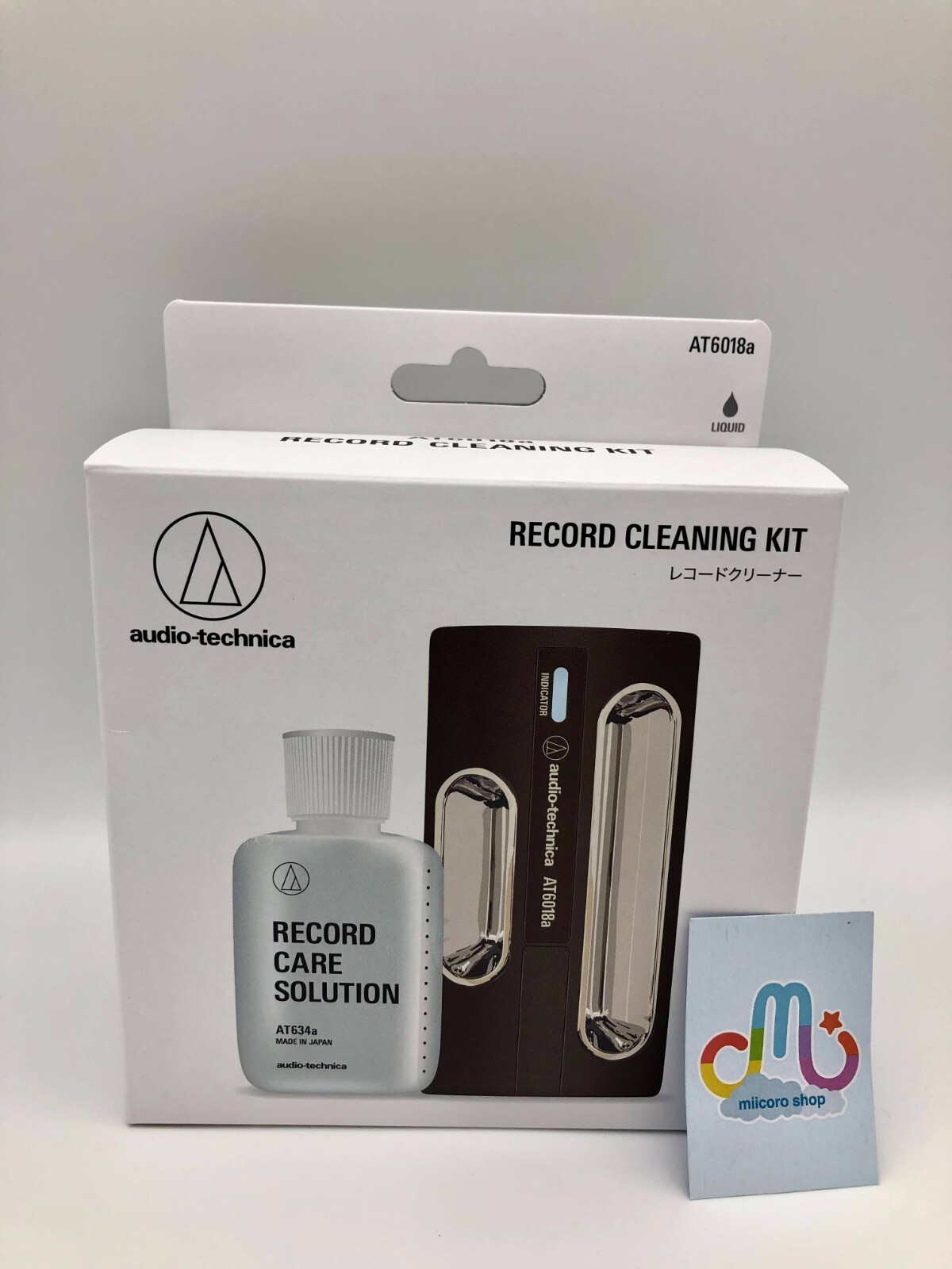 audiotechnica AT6018a Vinyl Record Cleaner Cleaning Kit AT634a (2018