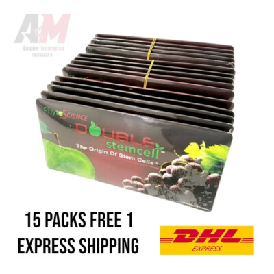 15 + 1 Packs Phytoscience Double Stemcell Anti Aging Delay Young Skin EXP 2027