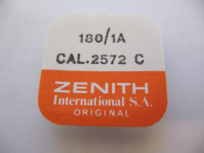 Barillet (roue De Barillet) Zenith Pour Calibre 2572C-180 - Pièce D'occasion, Référence 9063