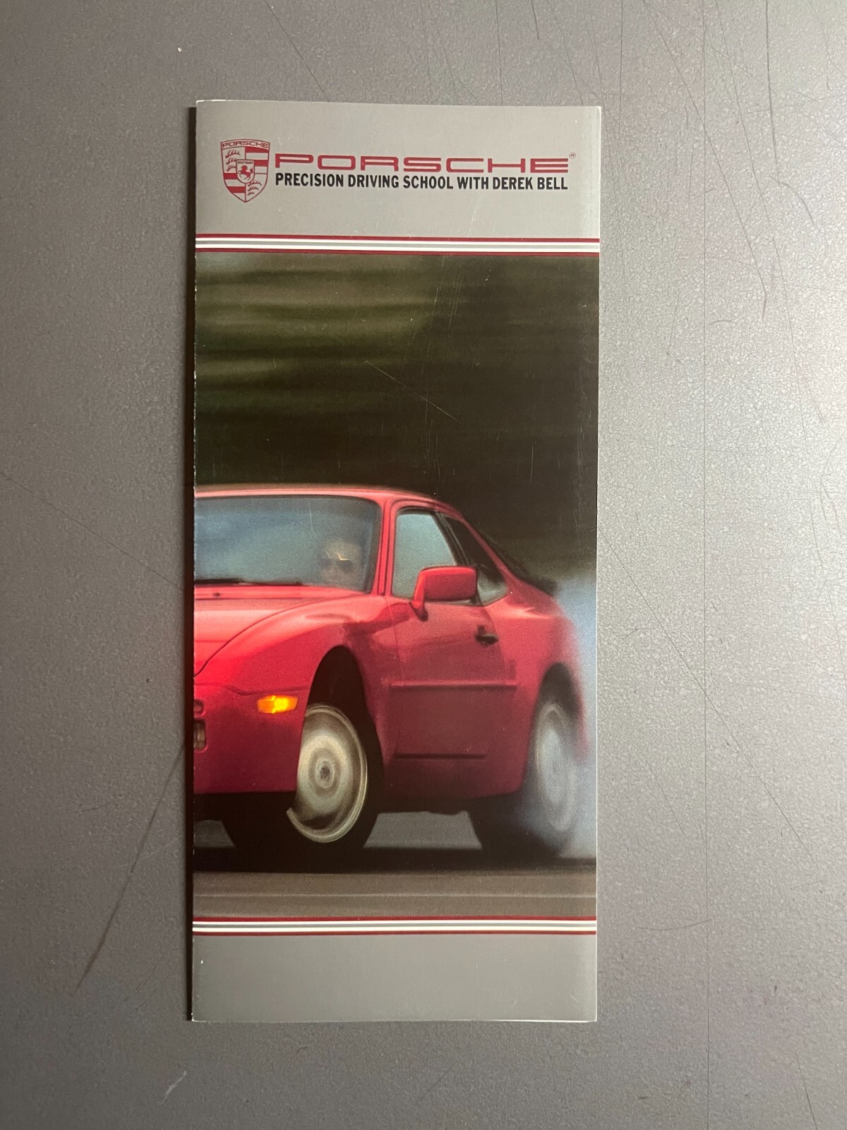 1990 Porsche Derek Bell Precision Driving Experience Folder, RARE ...