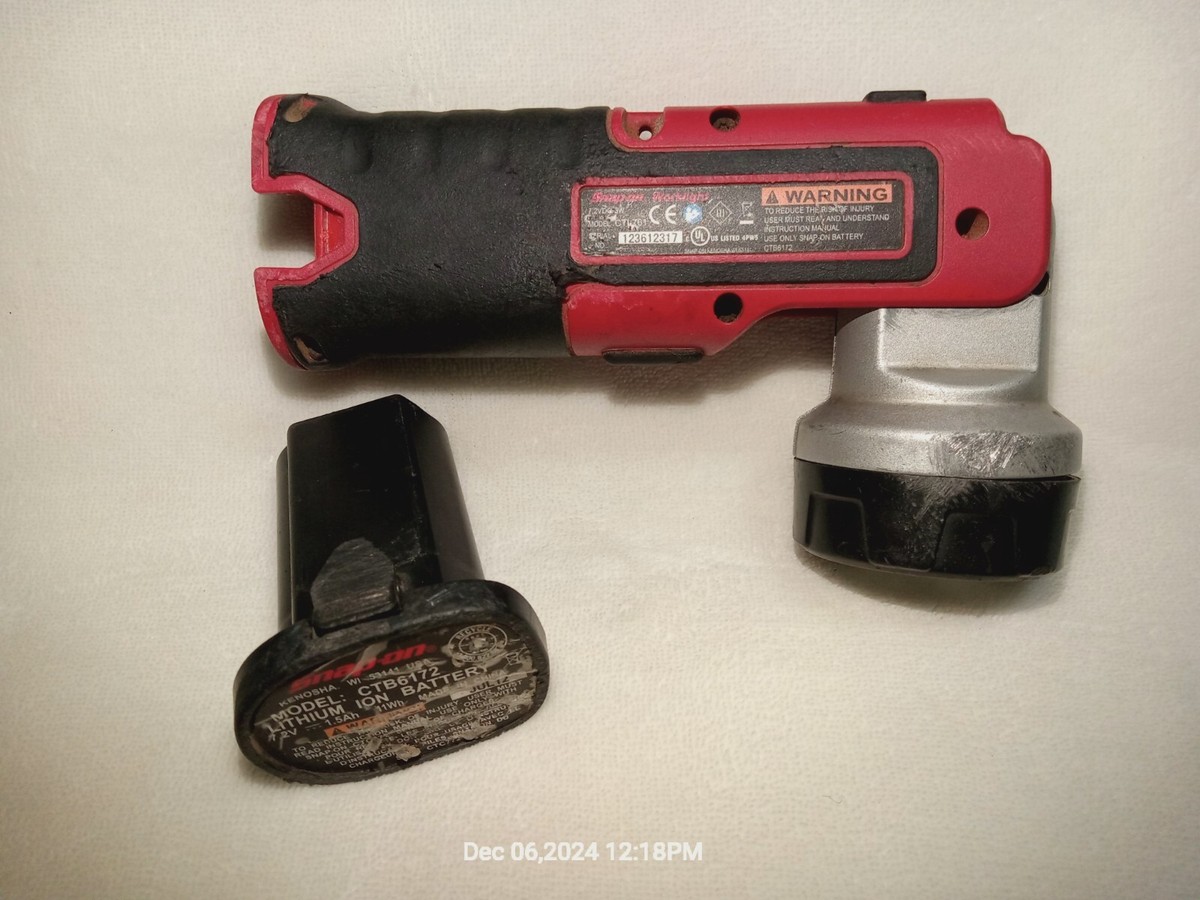 スナップオン　CTL761 LEDライト　タン 14.4 V MicroLithium Cordless Floodlight (Tool Only) (Red