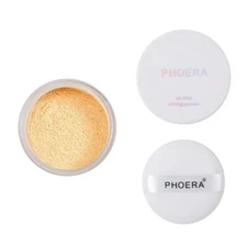 AQUAPURITY - PHOERA Loose Makeup Setting Matte Face Powder + Puff Long Lastin...