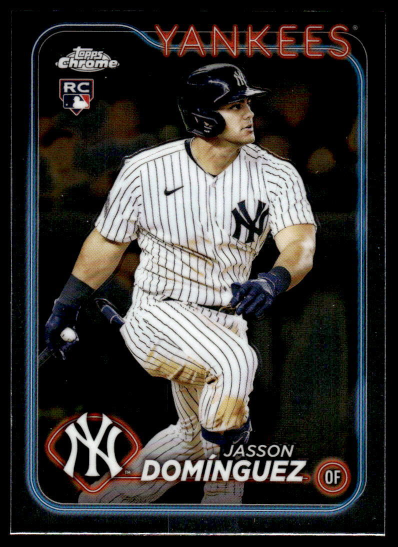 2024 Topps Chrome #89 Jasson Domínguez BASEBALL New York Yankees