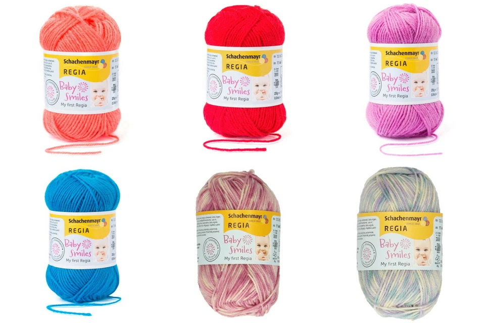 Schachenmayr - BABY SMILES - MY FIRST REGIA - Garn - 25 g - LL 105m(11,80€/100g) - Bild 2 von 4