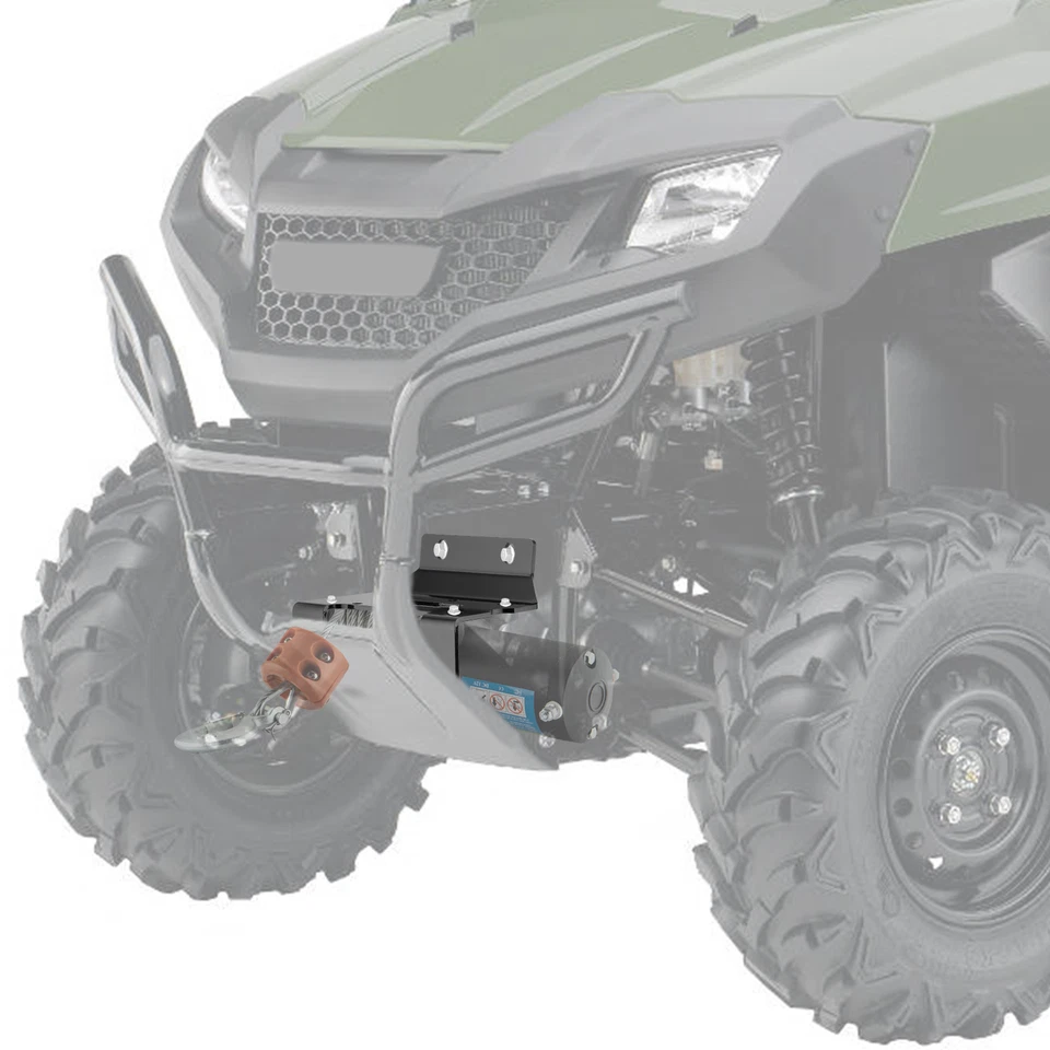 Placa de montaje de cabrestante WEISEN para Honda Pioneer 1000 1000 1000-5 1000-6 2016-2025 Foto 2 de 4