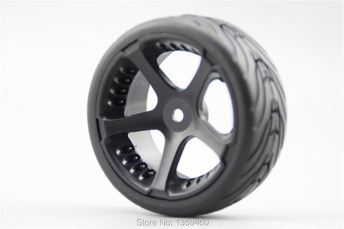 1/10 Onroad RC Auto Räder & Gummireifen für Traxxas 4tec - Hpi Rs4 Sprint2 - Bild 3 von 4