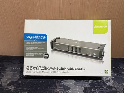 ATEN IOGear (GCS1104) 4-Ports External KVM / Audio Switch USB Factory Sealed