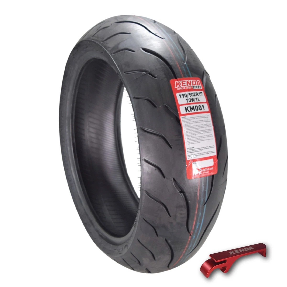 ホイール付きタイヤ 190/50ZR17 73W Kenda KM1 190/50ZR17 Sport Touring Motorcycle Tire 73W w/Keychain