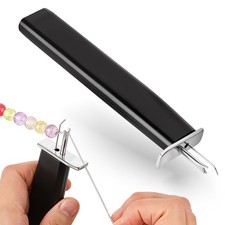 Bead Knotting Tool for Jewelry Making, Beading Tools, 14.8 2.1 cm, black