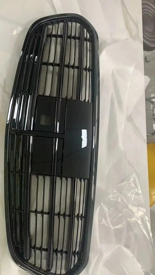 Gloss Black For 2021 2022 2023-24 Mercedes-Benz W223 S450 S500 S580 Front Grille - Imagem 2 de 4