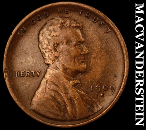 1909-S Lincoln Wheat Cent- Extra Fine Key Date No Reserve #J2173