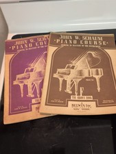 John W Schaum Piano Course Music Book H The Violet & Brown Belwin 1945 Vintage