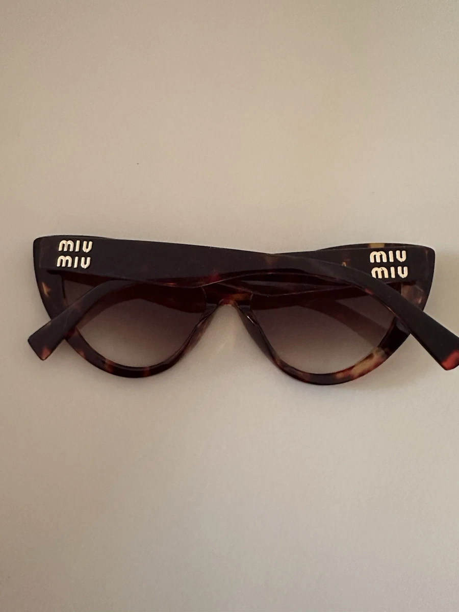 Miu Miu Cat Eye Brown Sunglasses for Women for sale | eBay