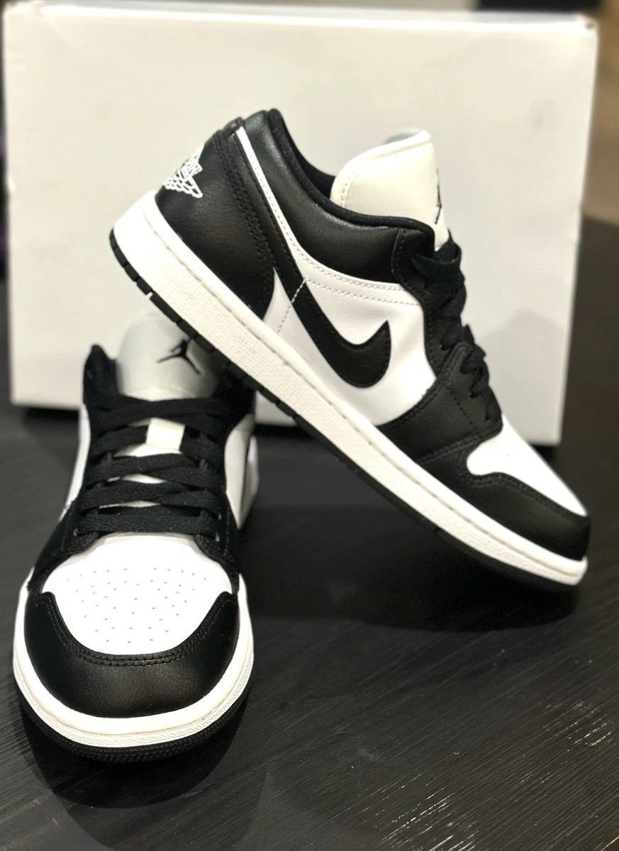 Jordan 1 Low Black White W | eBay