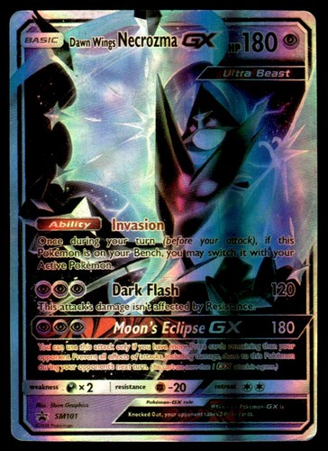 2018 Sun & Moon, Promos - Sun & Moon Promos Dawn Wings Necrozma-GX Basic - SM101