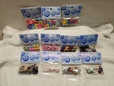 Dress It Up Jesse James Assortment of Buttons - Lot of 11 Packages