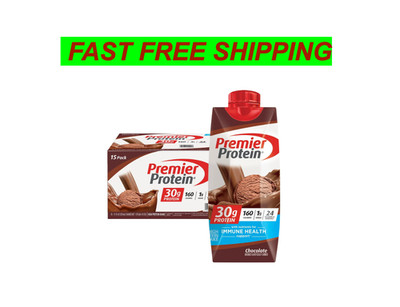 Premier Protein 30g High Protein Shake, Chocolate (11 fl. oz. 15 pk) *FREE SHIP*
