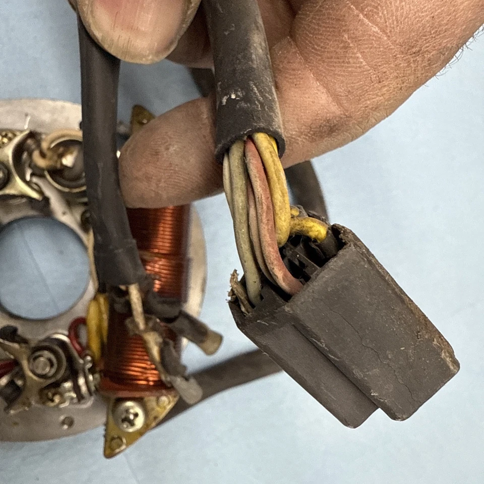 USED BSE M400, 440-3-A VINTAGE SNOWMOBILE TWIN Stator Good - Image 3 of 4