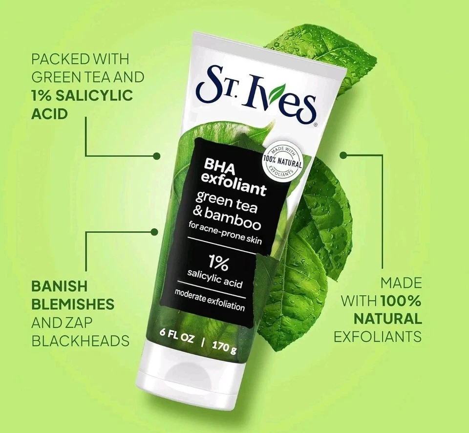 3 Pack-St. Ives Blackhead Clearing Face Scrub, W/ Salicylic Acid Expires 02/2027 - Image 2 of 4