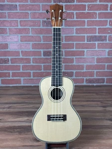 Lanikai Spruce Solid Top Morado Back and Sides Concert Ukulele