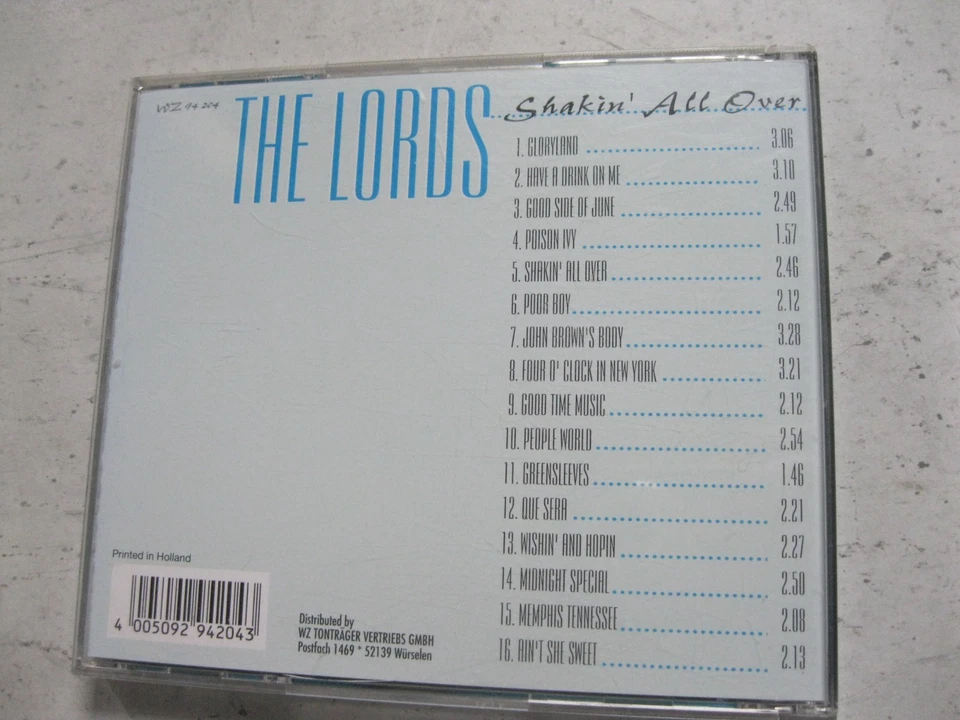 CD The Lords – Shakin' All Over - Bild 3 von 3