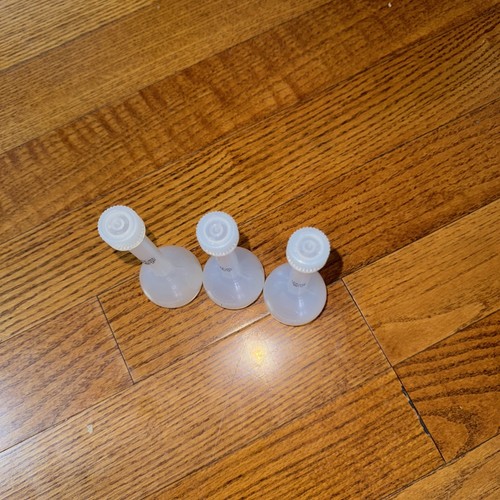 Lotto di 3 fiaschette volumetriche Nalgene 100ml in polipropilene PP con tappo a vite - Foto 2 di 3
