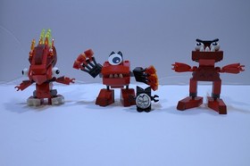 Lego Series 1 Mixels 41500 - 41508 Flain Seismo Volectro and other 6