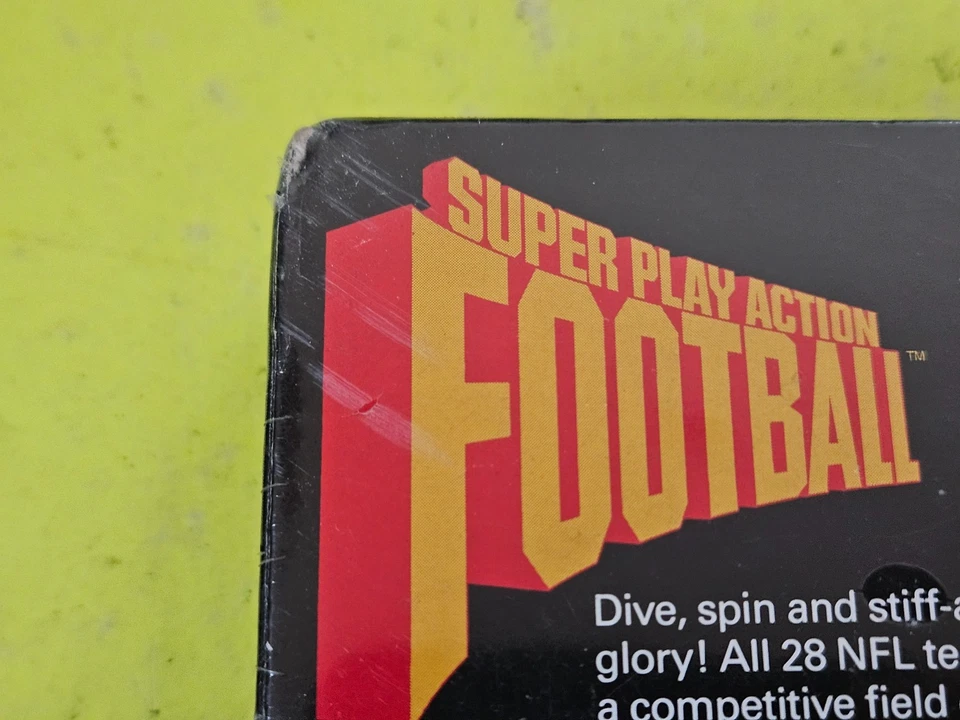 Super Play Action Football SNES Super Nintendo Factory Sealed New Vintage Rare - Image 3 of 4