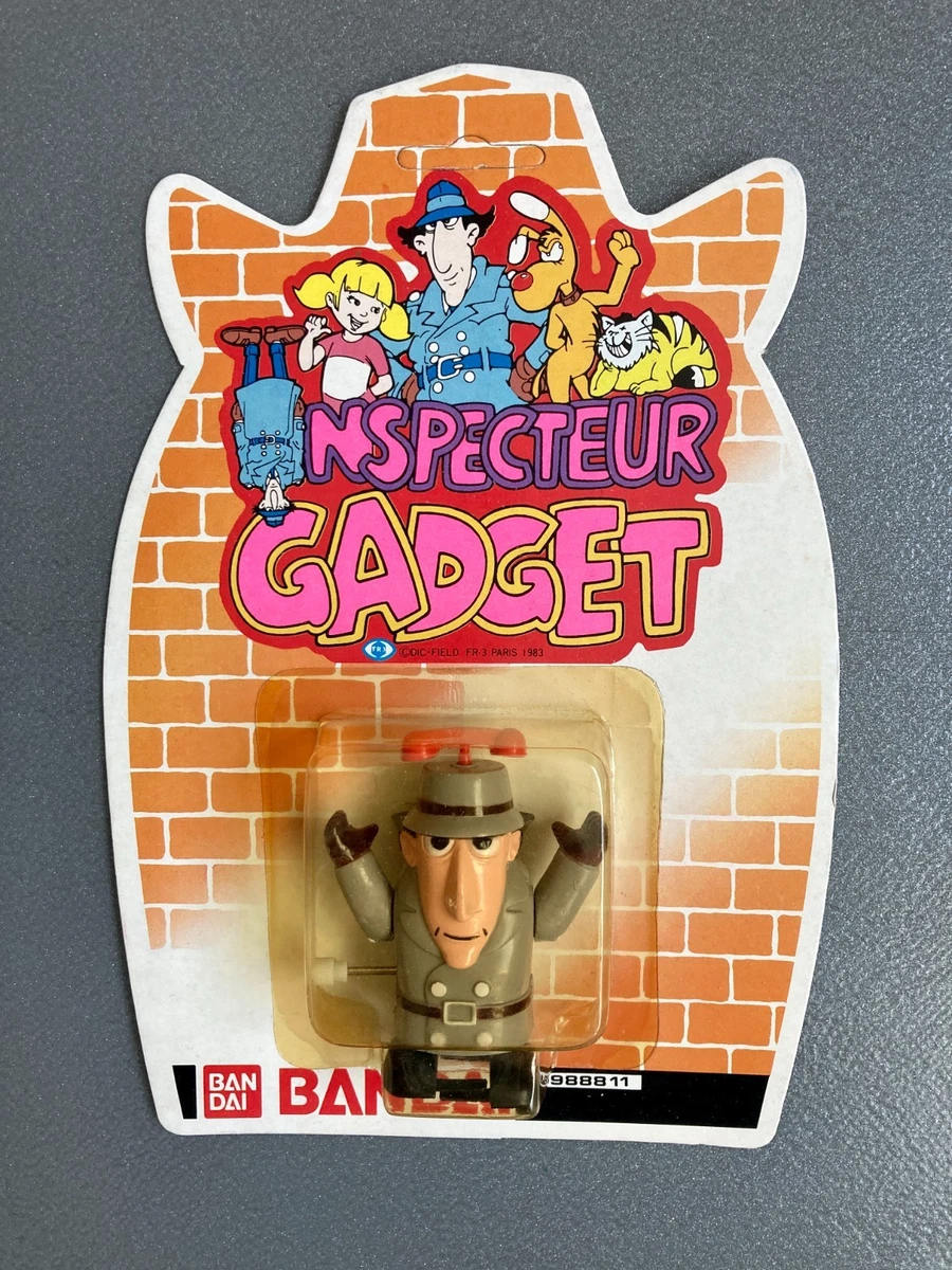 Figurine Inspecteur Gadget 30cm Bandai - Articulée, Vintage, Collection