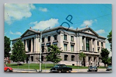 Hendricks County Court House Danville Indiana Vintage Postcard Floyd Mitchell
