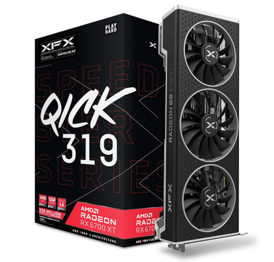 XFX AMD Radeon RX 6700 XT 12GB GDDR6 – QICK319 Triple Fan