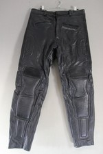 BIKERS PARADISE COWHIDE WARRIOR JEAN CE BIKER TROUSERS WAIST 32/INSIDE LEG 28.5"