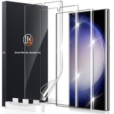 LK 3 Pack for Samsung Galaxy S23 ultra Screen Ultra, Clear
