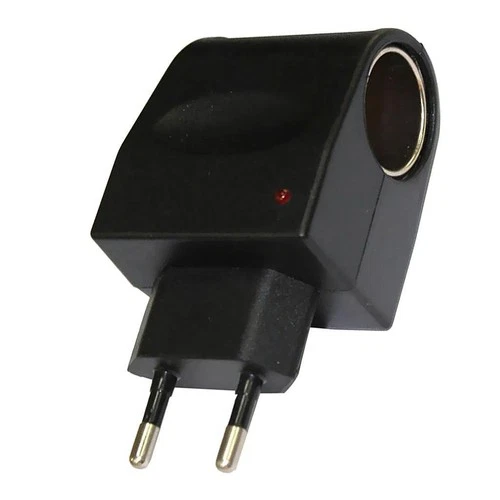 UE Plug 110V-220V AC Power To 12V DC Car Cigarette Lighter Adapter Adapter