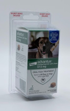 Advantus Oral Flea Treatment Large Dogs 23-110 lbs 7 Chews 37.5mg EXP 2026-2027