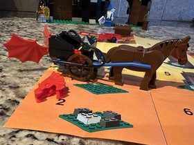 LEGO System Castle 1906 Majisto&rsquo;s Tower Complete, 6020 Instructions, LOT