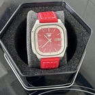 Vintage Seiko 5 Automatic Men's Day/Date Red Dial Wristwatch 7009