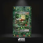 Gougeing Fire 204/162 Pokémon Oeuvre d'art étendue vitrine forces temporelles