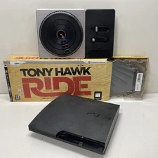 Sony Playstation 3 Slim CECH-3001A Console - Black FOR PARTS 