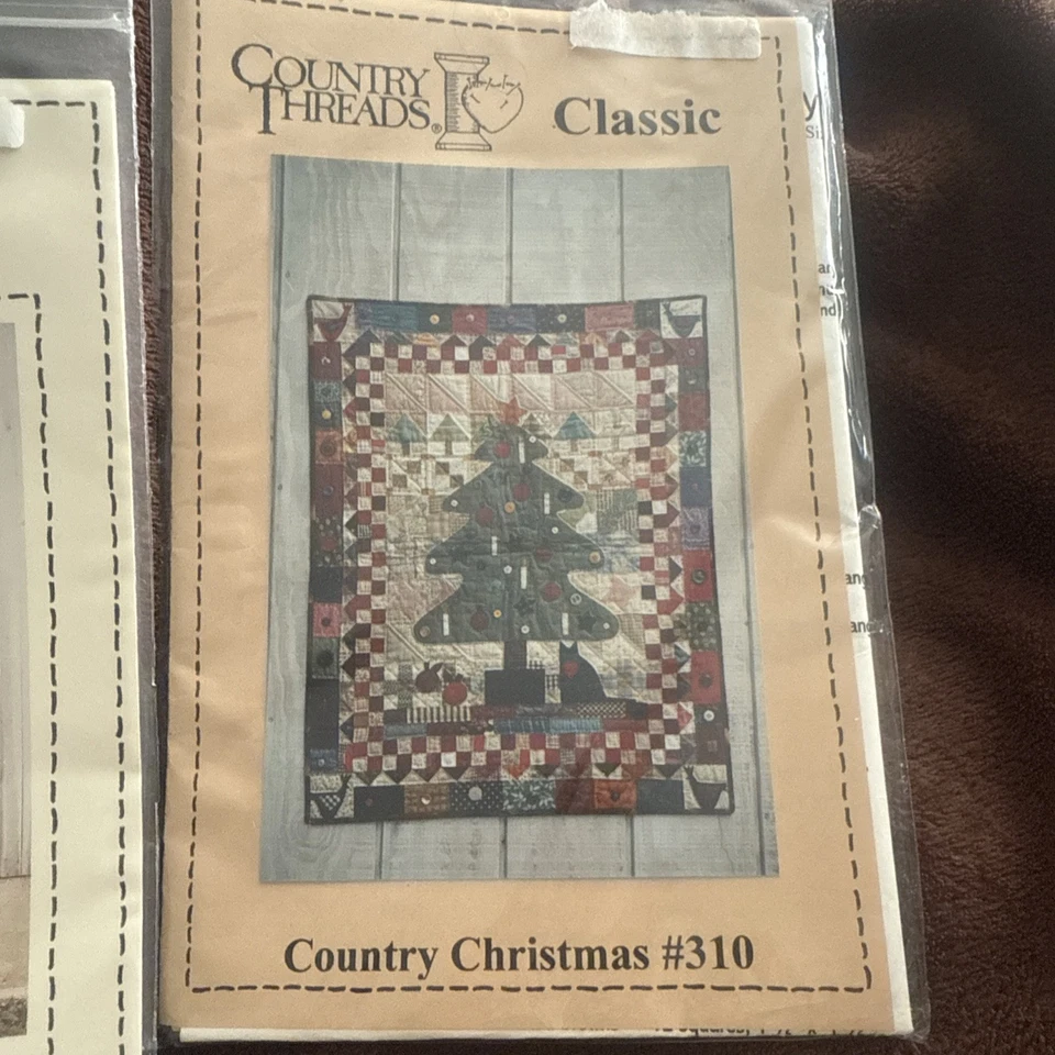 Patrones de edredón 3 Country Threads Foto 4 de 4