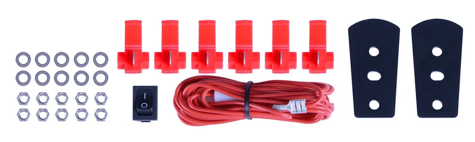 Kit de luces de techo Pacer 20-237S LED ámbar cabina alta-5, para modelos seleccionados de Ford 16-20 Foto 2 de 4