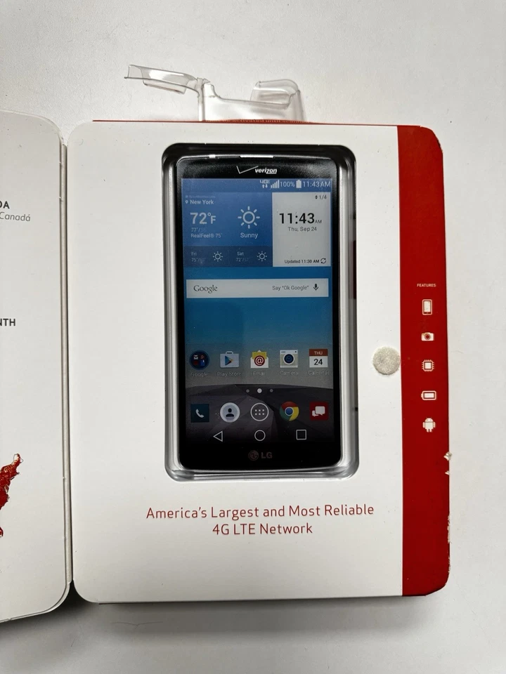 LG G Vista - Black (Verizon locked) - Brand new - Image 2 of 4