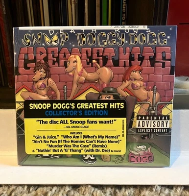 Snoop Dogg Greatest Hits CD Death Row EMBOSSED OOP Sealed NEW rare - Image 1 of 2