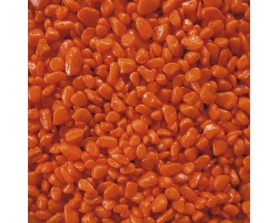 Aquarienkies, Farbkies 3-5 mm 5 kg orange