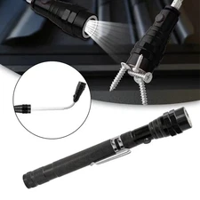 New LED Magnetic Pickup Tool, Telescoping Flexible Extensible Led Flashlight