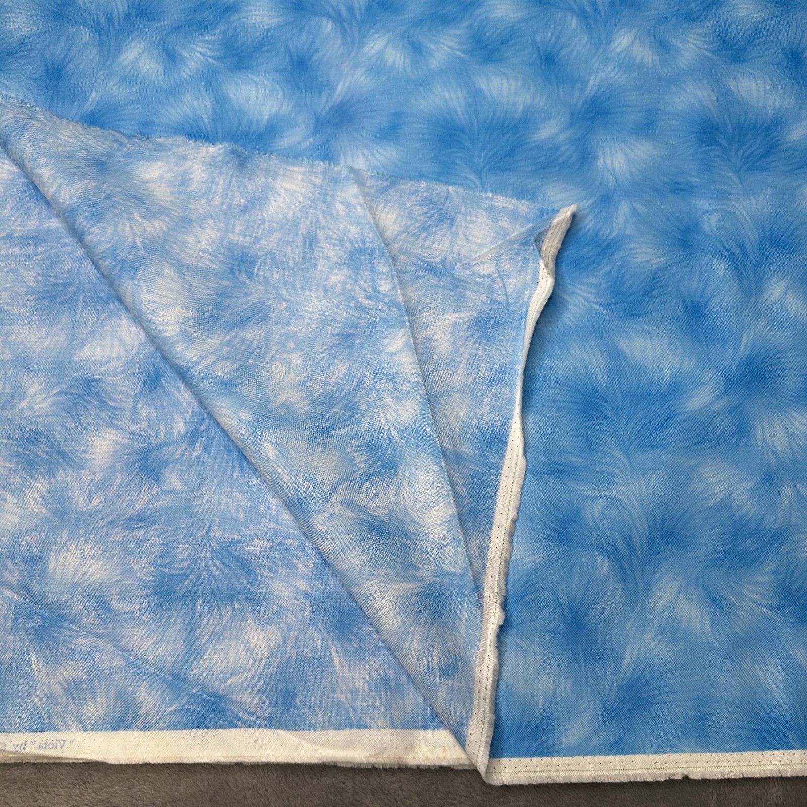 Timeless Treasures Viola Fabric Blue Aqua Tonal Tone On Tone 3 Yards Quilting