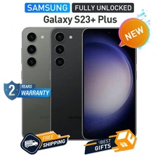 New Sealed Samsung Galaxy S23+ Plus 5G 256GB 512GB Factory Unlocked GSM+CDMA USA