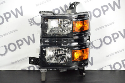 Perfect 2014-2015 Chevy Silverado 1500 WT LT Halogen Headlight Left Driver OEM