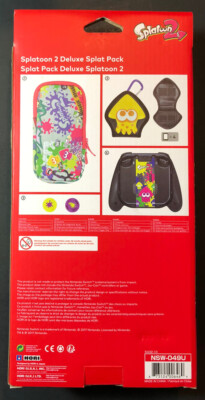 Official Nintendo Switch Pouch [ Splatoon 2 Deluxe Splat Pack