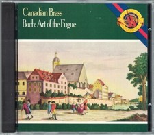 Image of CANADIAN BRASS BACH The Art of Fugue Die Kunst der Fuge BWV 1080 CBS CD 1988